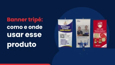 Banner tripé: como e onde usar esse produto