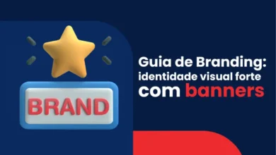Guia de Branding para pequenas empresas: construindo uma identidade visual forte com banners e sinalização