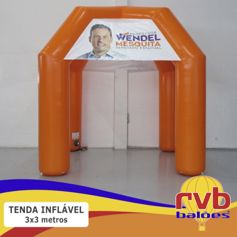 tenda inflavel para campanha politica