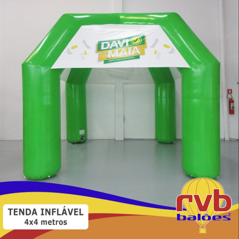 tenda inflavel para candidato politico