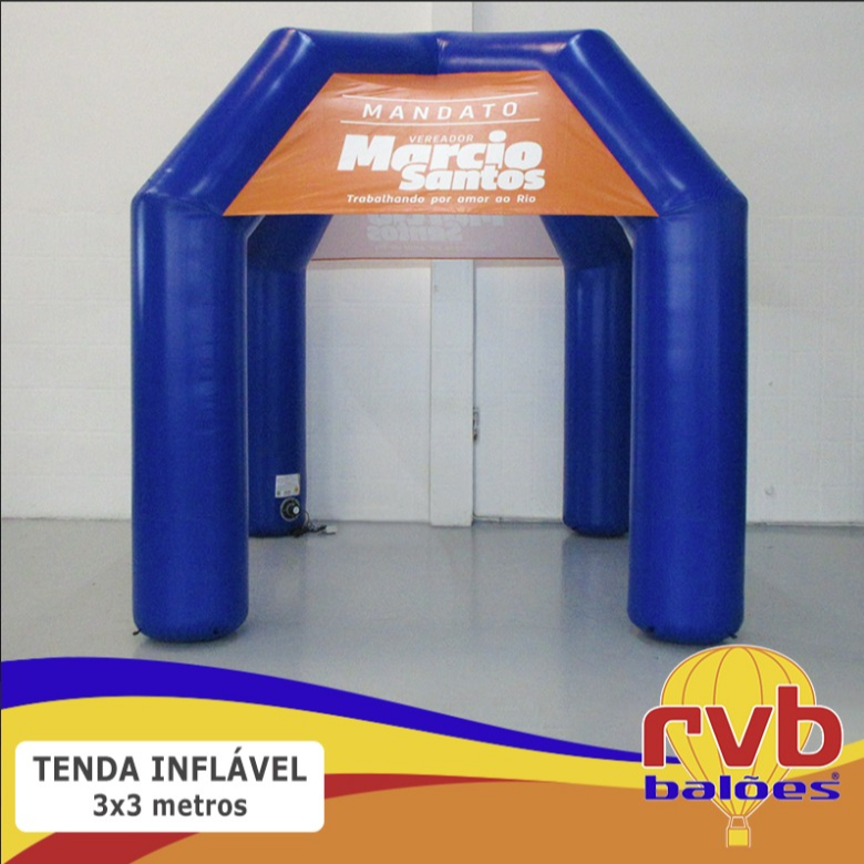 tenda inflavel personalizada para politicos