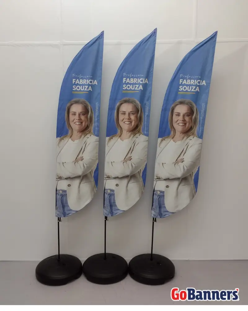 wind banner para marketing politico fabricia souza