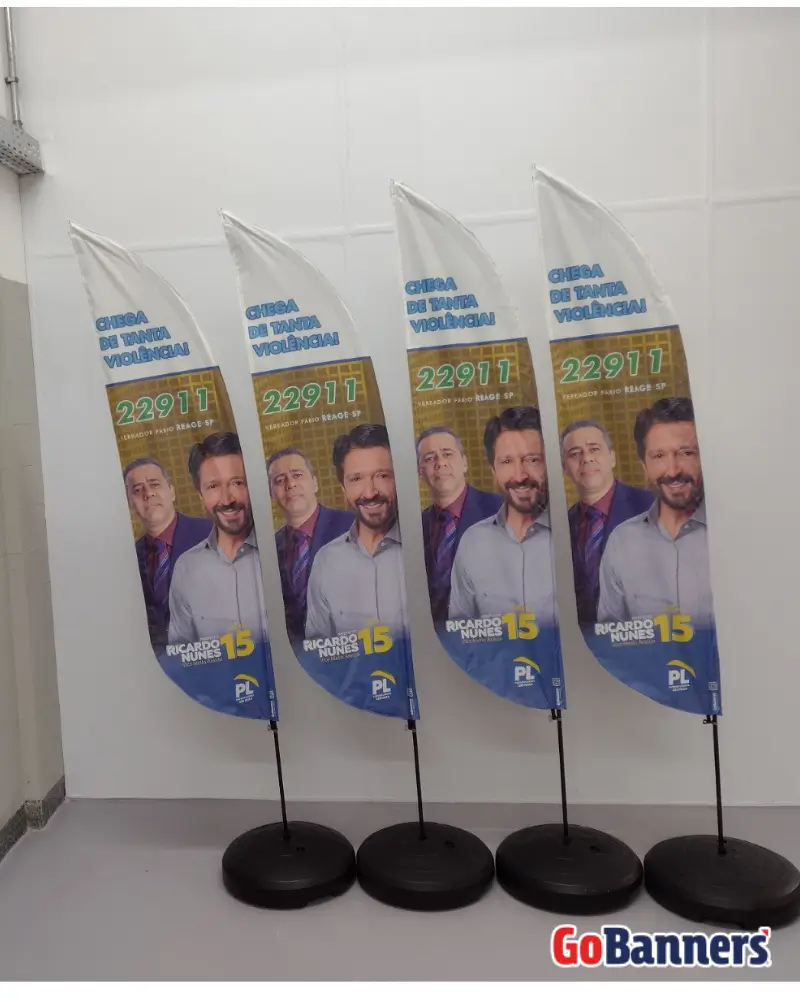 wind banner para marketing politico ricardo nunes