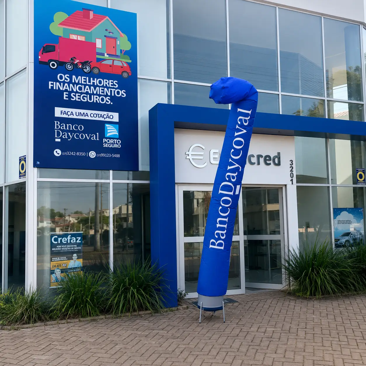 Biruta Personalizada Banco Daycoval